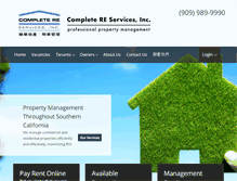 Tablet Screenshot of cresimgmt.com